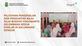Pelatihan Pengenalan dan Penguatan Nilai-Nilai Budaya Yogyakarta Gelombang Kedua Digelar di Kaluraha